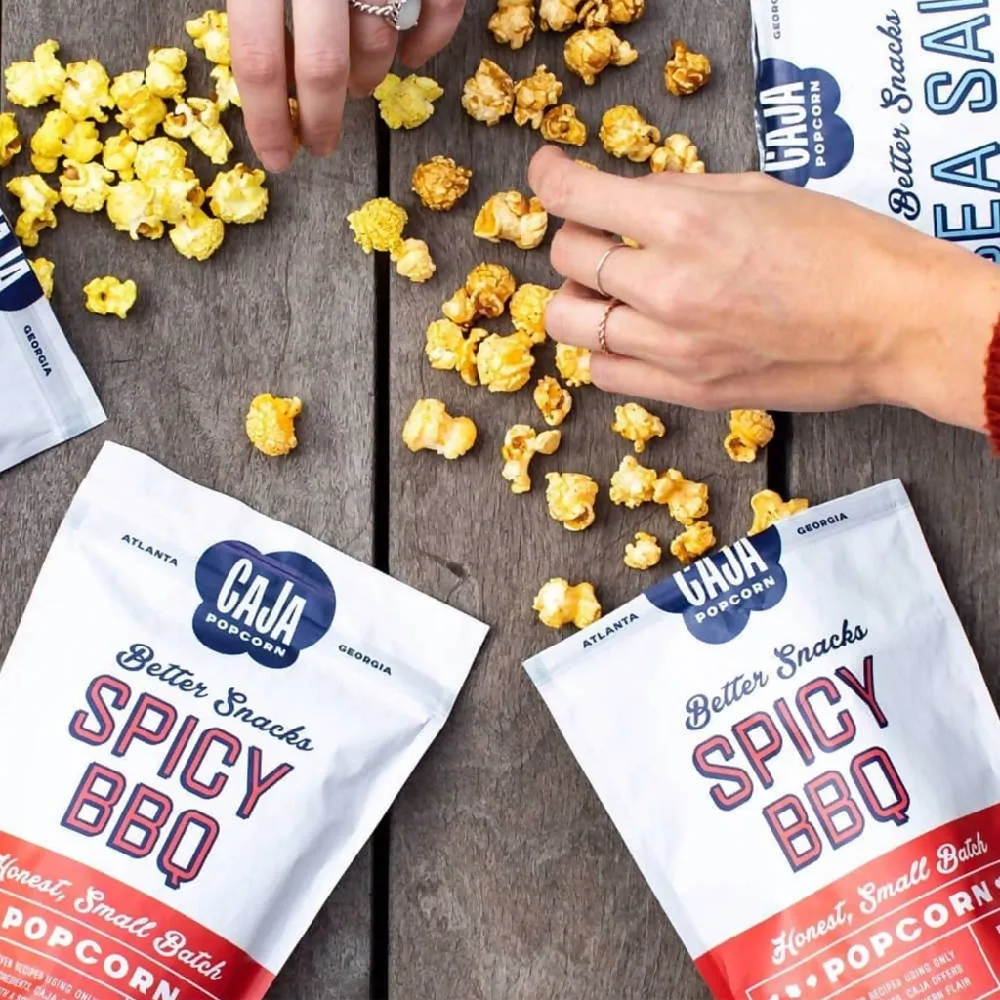 Spicy BBQ Popcorn - 3 pack