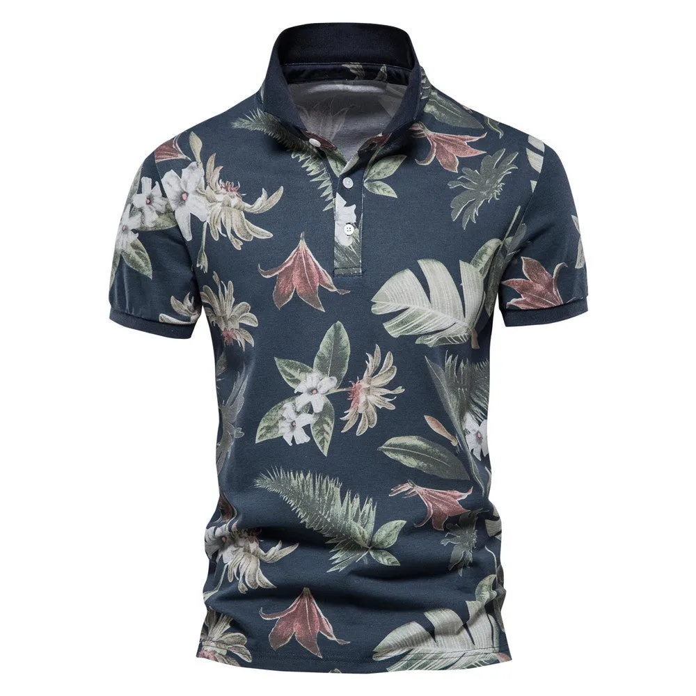 SS FLORAL POLO