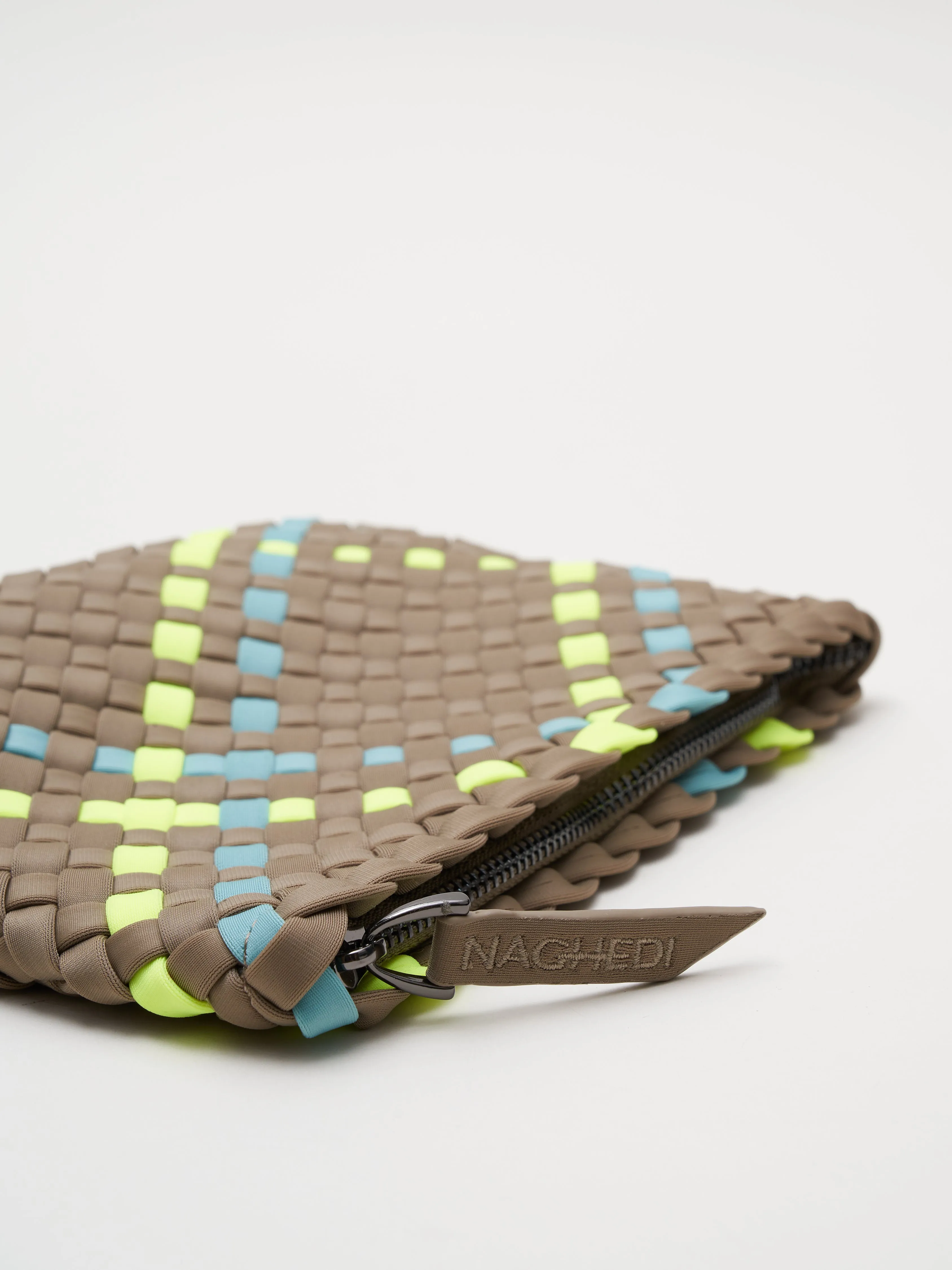 st barths mini plaid tote - tangier