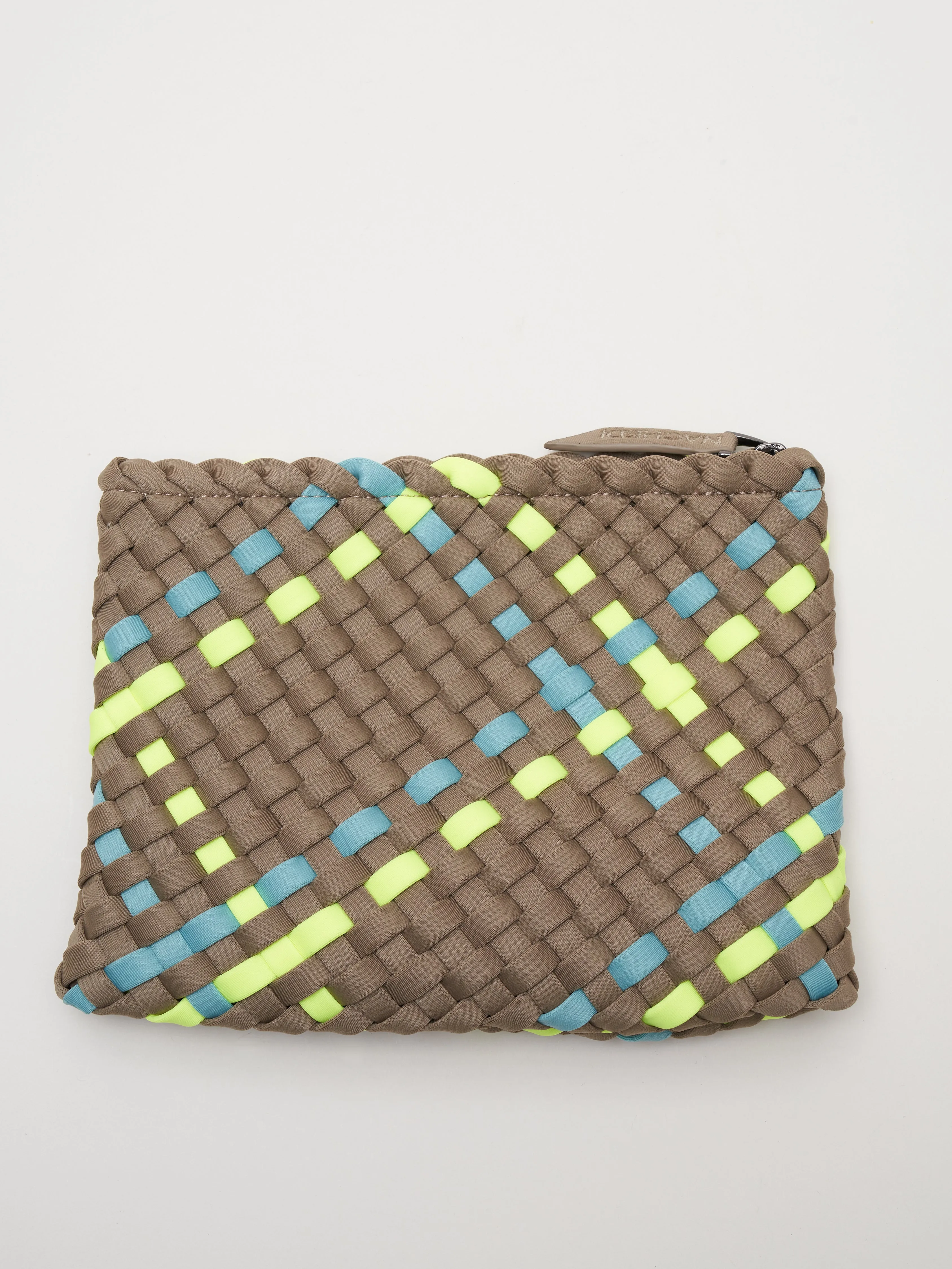 st barths mini plaid tote - tangier