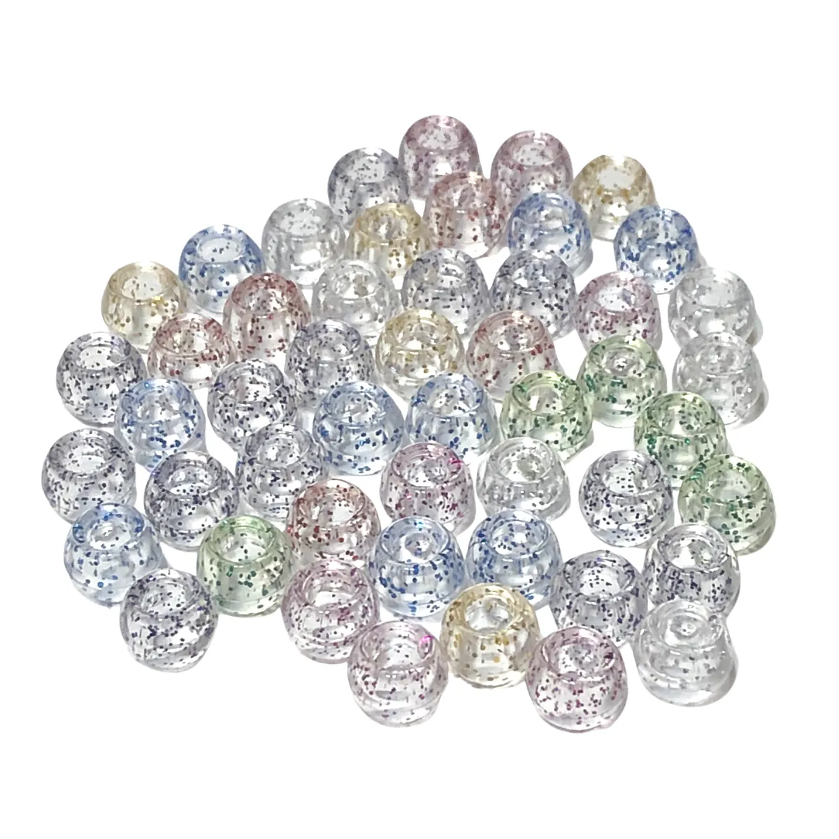 Stained Glass Hair Beads