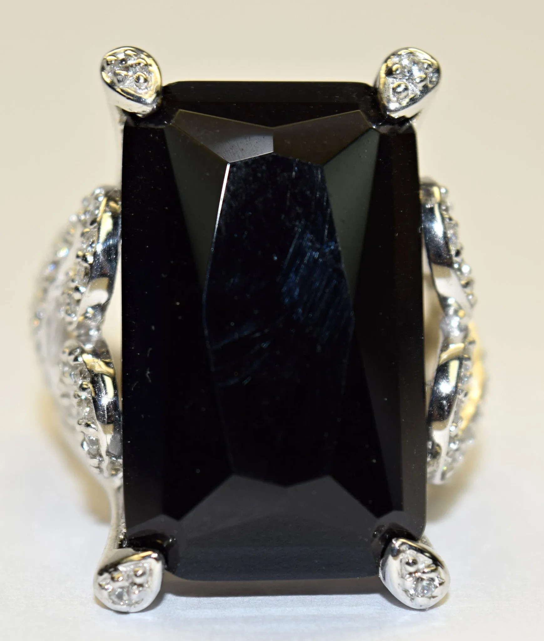 Sterling Silver Onyx Ring