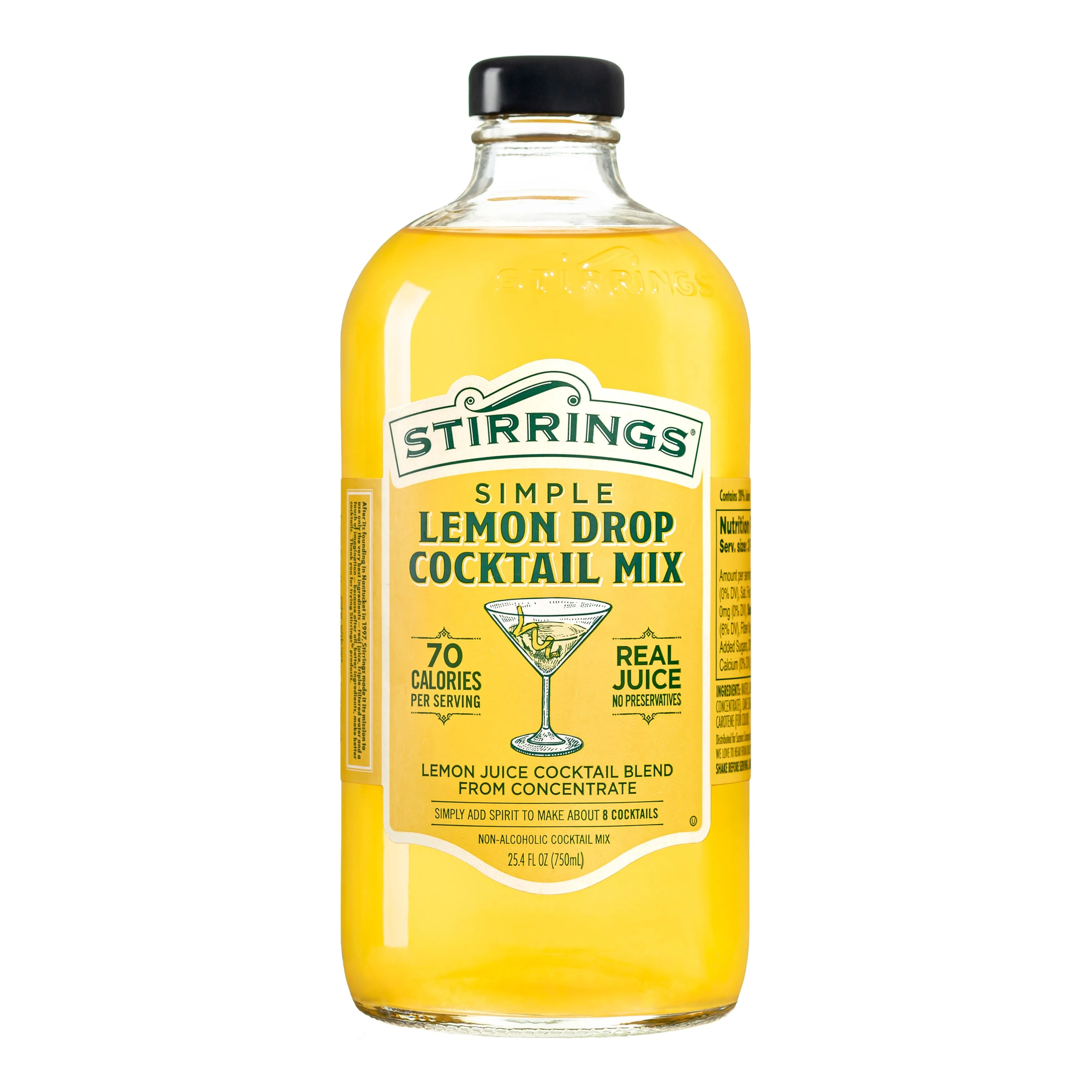 Stirrings Simple Lemon Drop Cocktail mix 750ml
