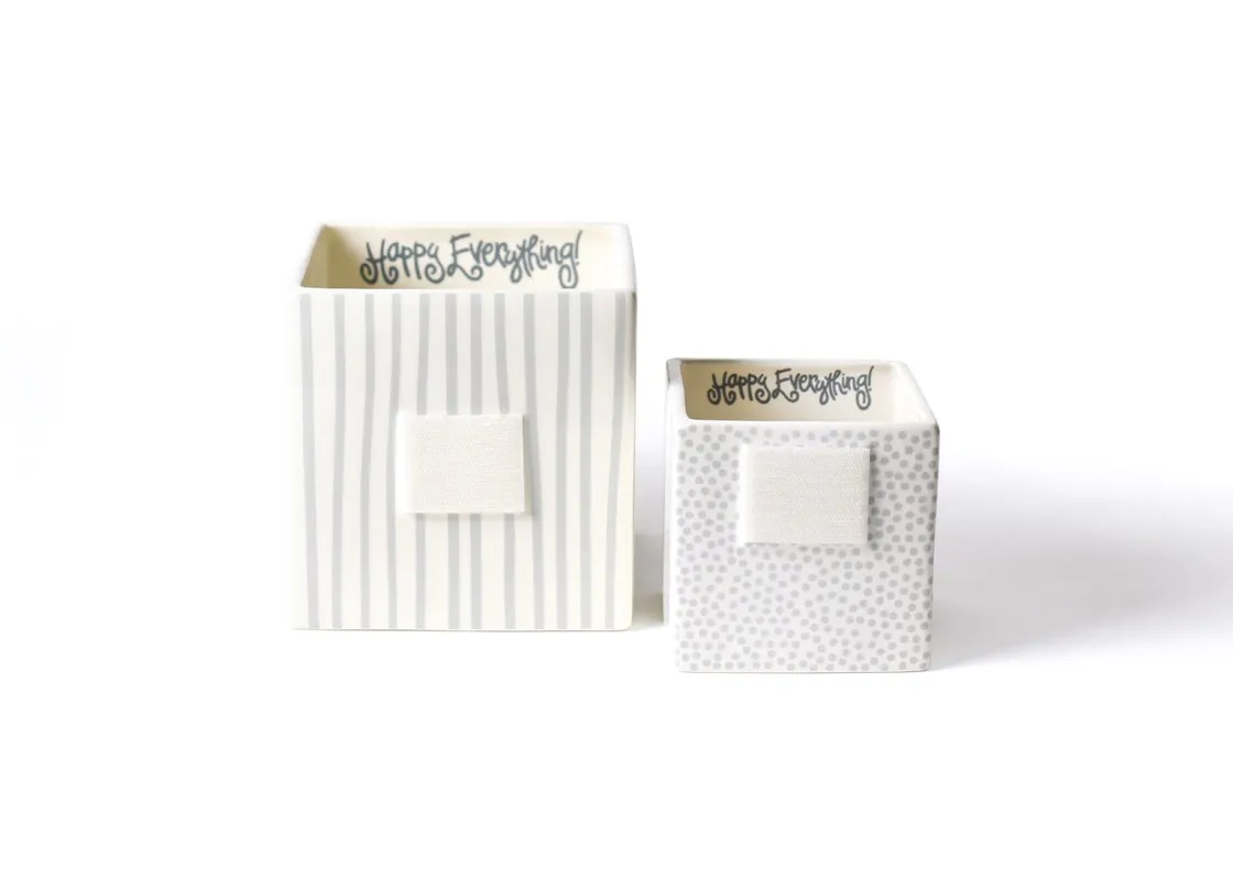 Stone Small Dot Nesting Cube Small