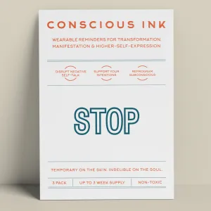 STOP Manifestation Tattoo