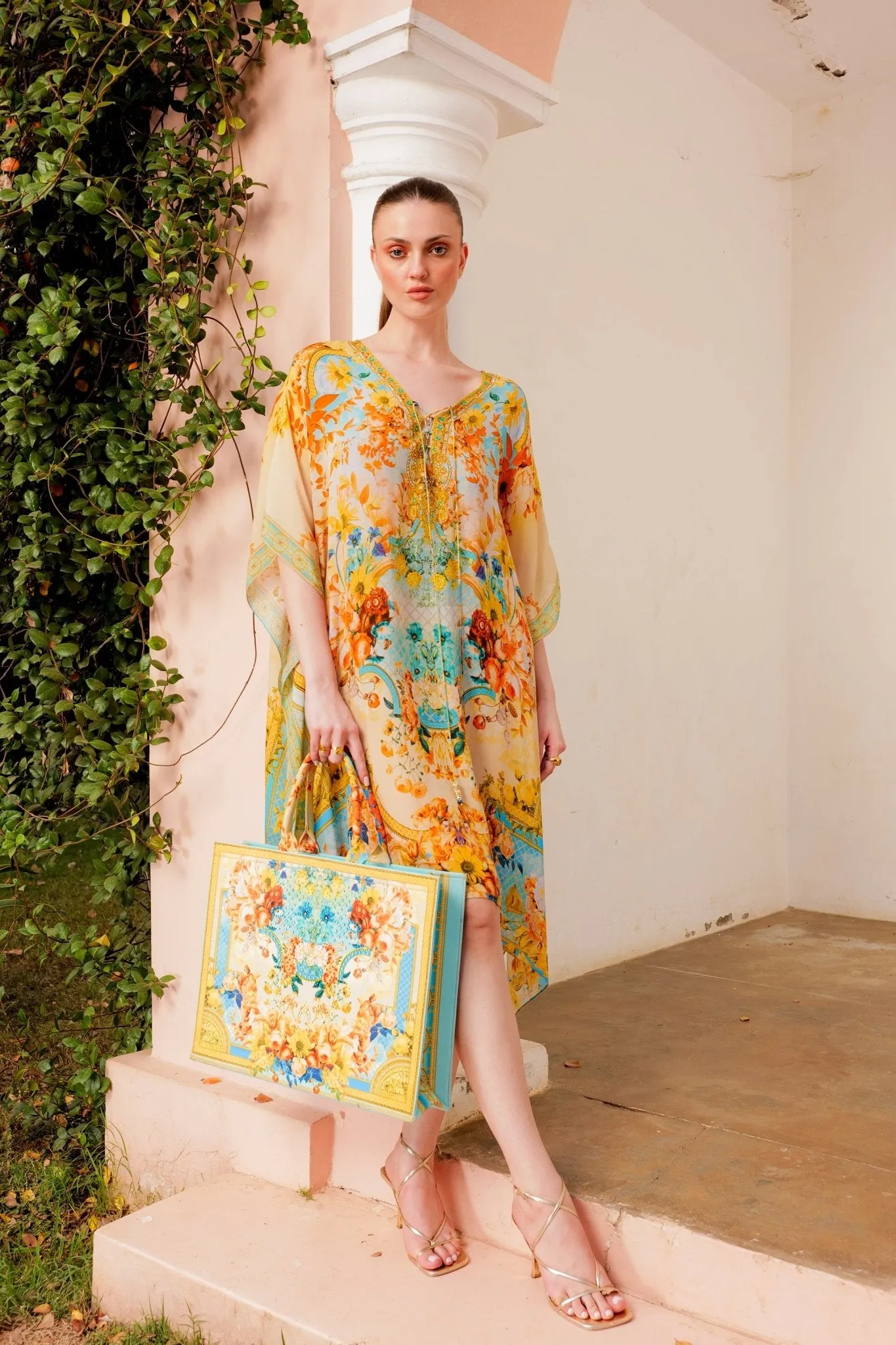 SUMMER GARDEN TOTE BAG