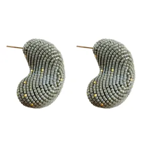 Susanna Vega Arele Earrings in Iris Grey