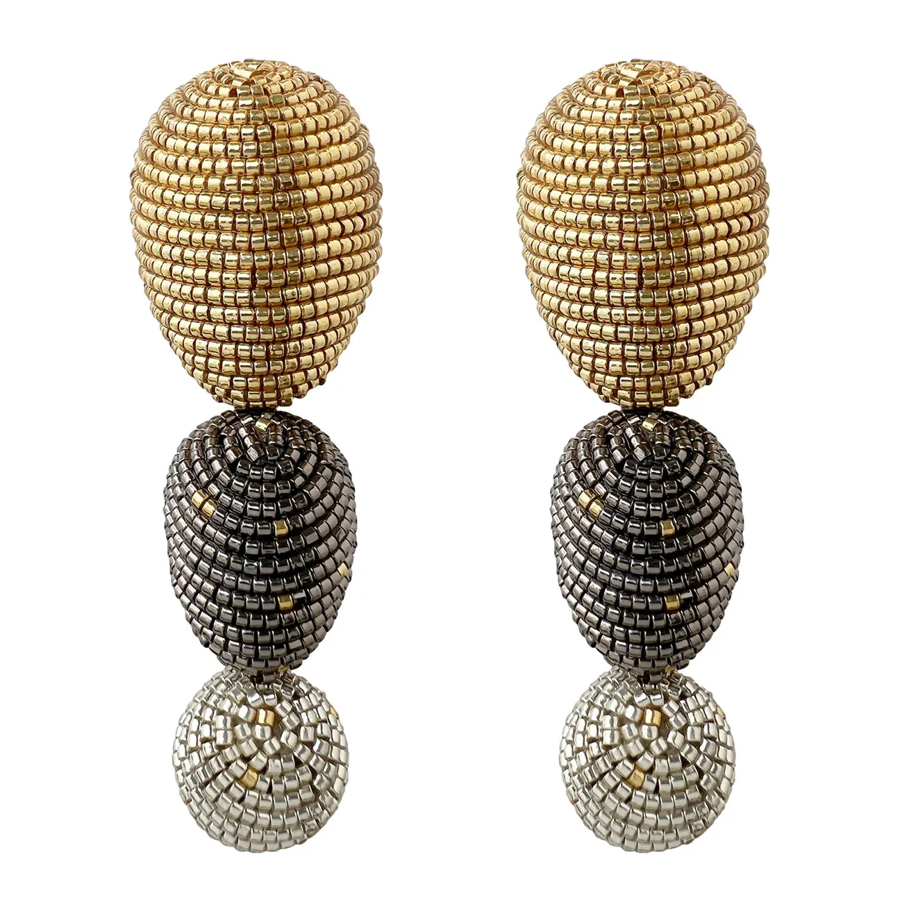 Susanna Vega Diez Earrings Gold/Nickel/Silver