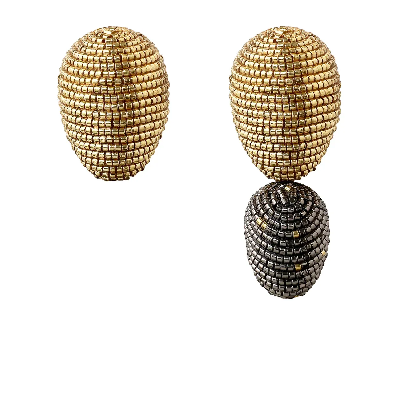 Susanna Vega Diez Earrings Orange/Gold/Pink