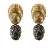 Susanna Vega Diez Earrings Orange/Gold/Pink