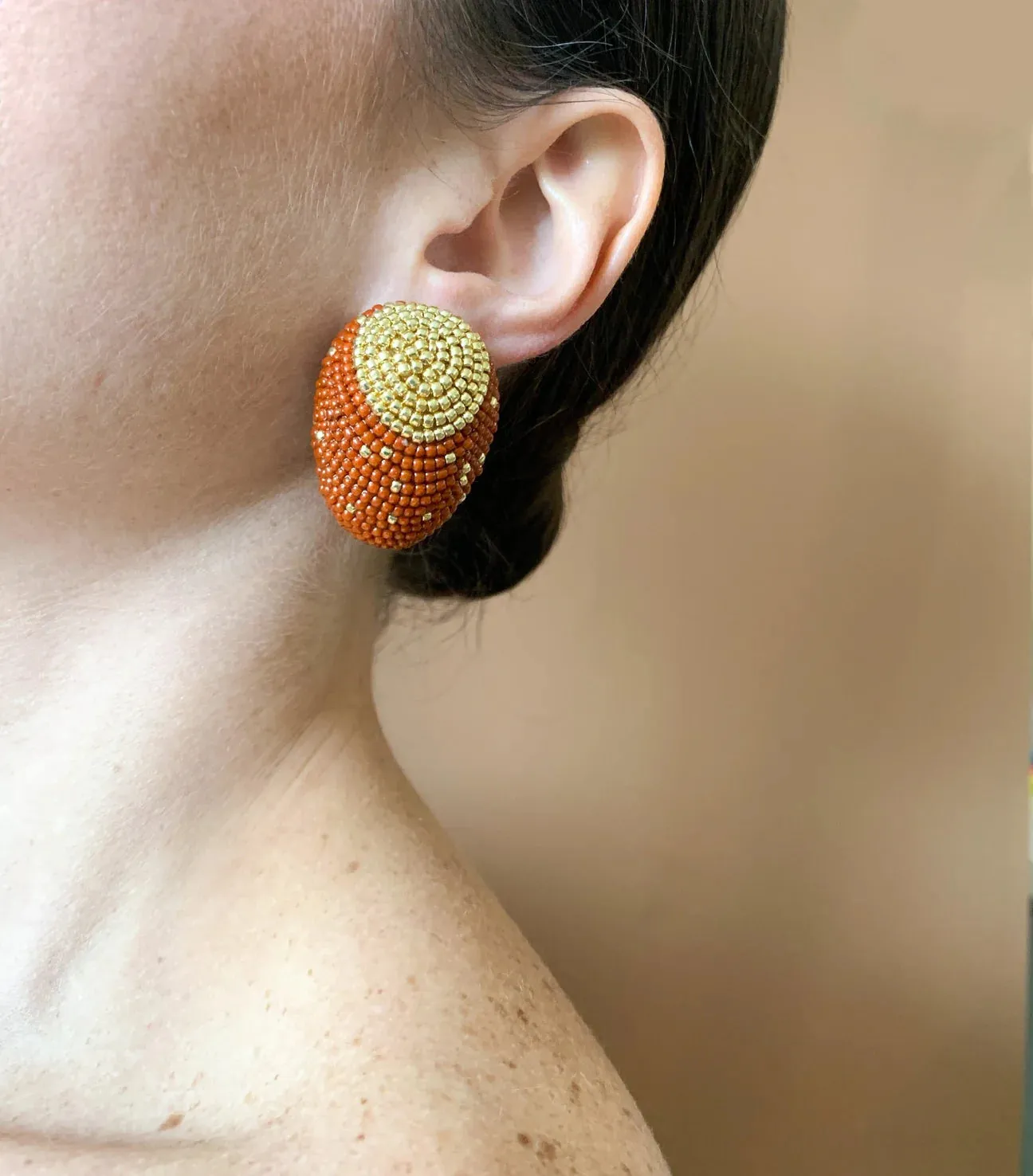 Susanna Vega Mini Maurita Earrings Caribbean Blue