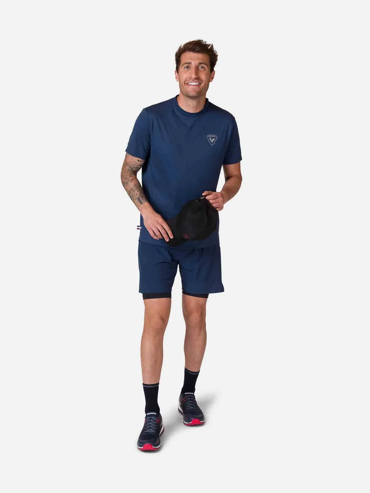 T-Shirt Rossignol Active Tee granatowy