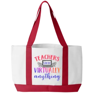 Teachers Can Do Virtually Anything Tote Bag