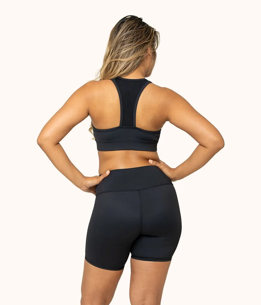 The Active Bike Short: Jet Black