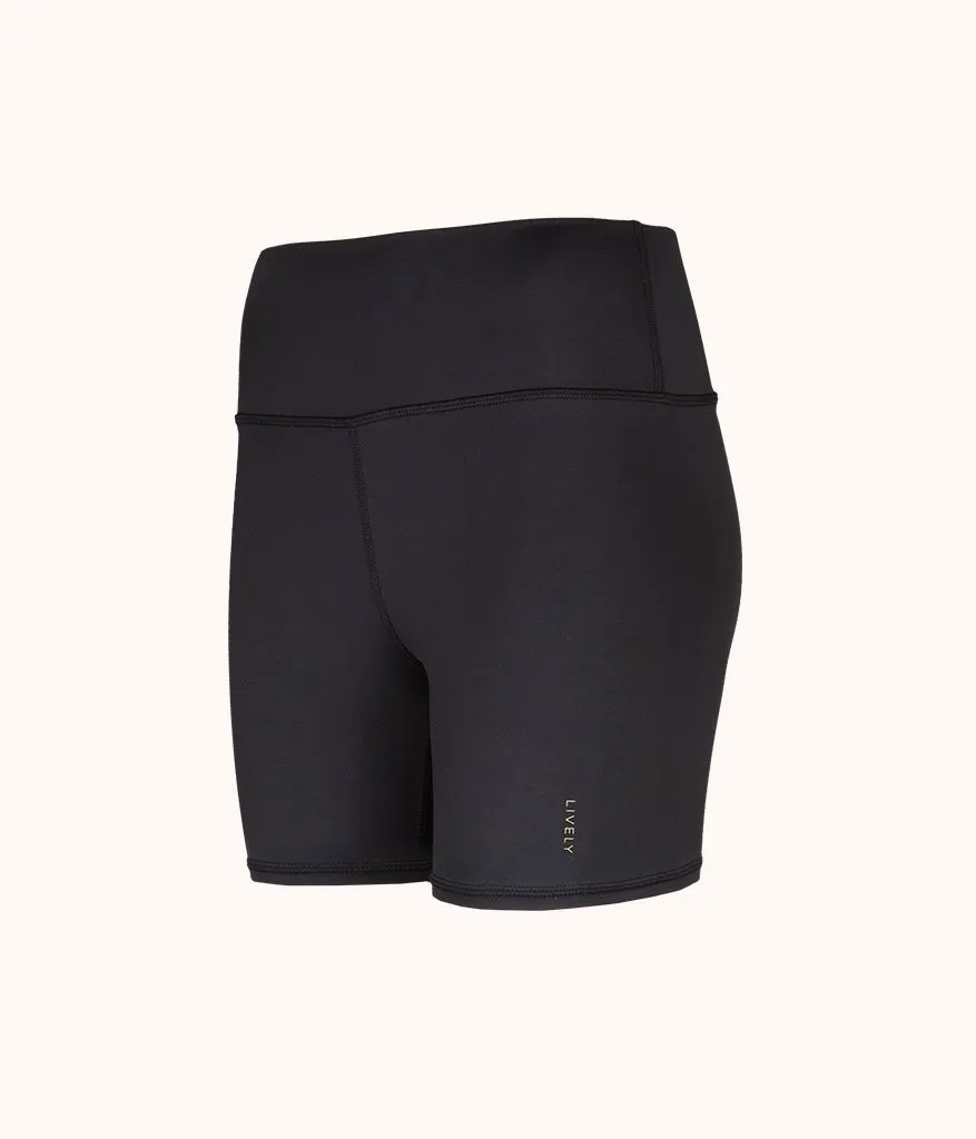 The Active Bike Short: Jet Black