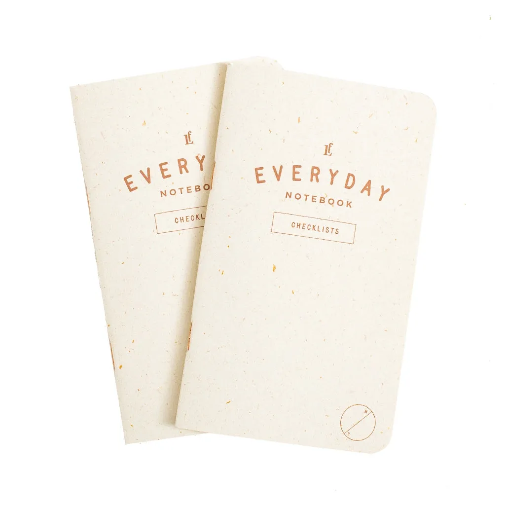The Everyday Checklists Notebook - 2 Pack