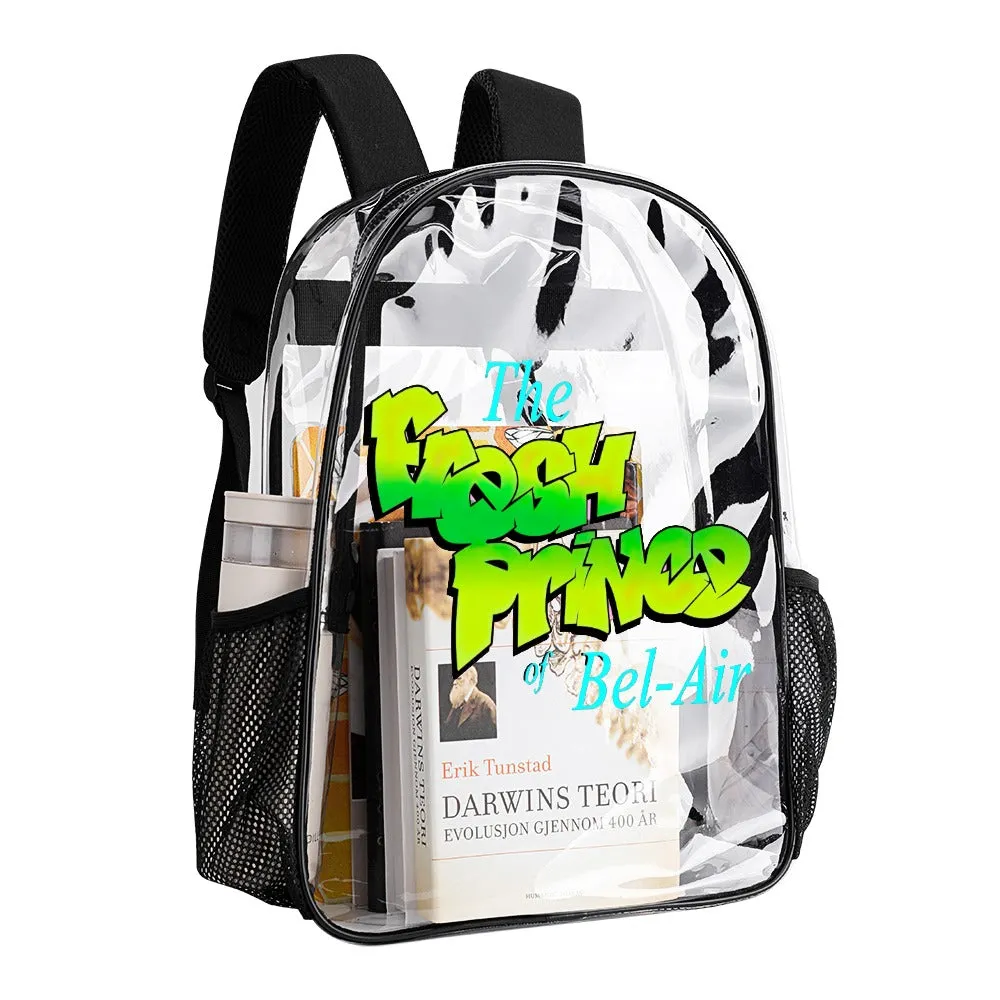 The Fresh Prince Of Bel-Air Transparent Backpack 17 Inch