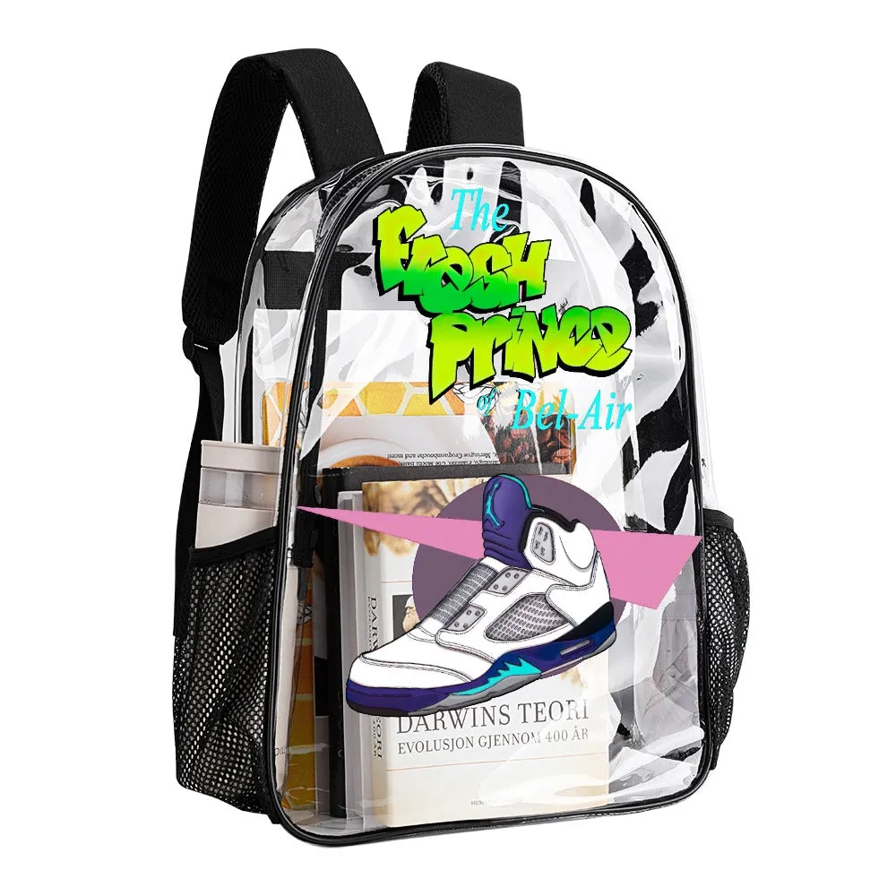 The Fresh Prince Of Bel-Air Transparent Backpack 17 Inch