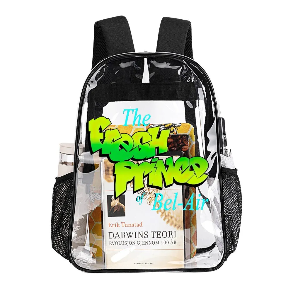 The Fresh Prince Of Bel-Air Transparent Backpack 17 Inch