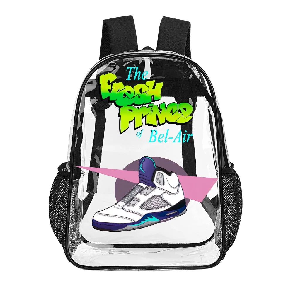 The Fresh Prince Of Bel-Air Transparent Backpack 17 Inch