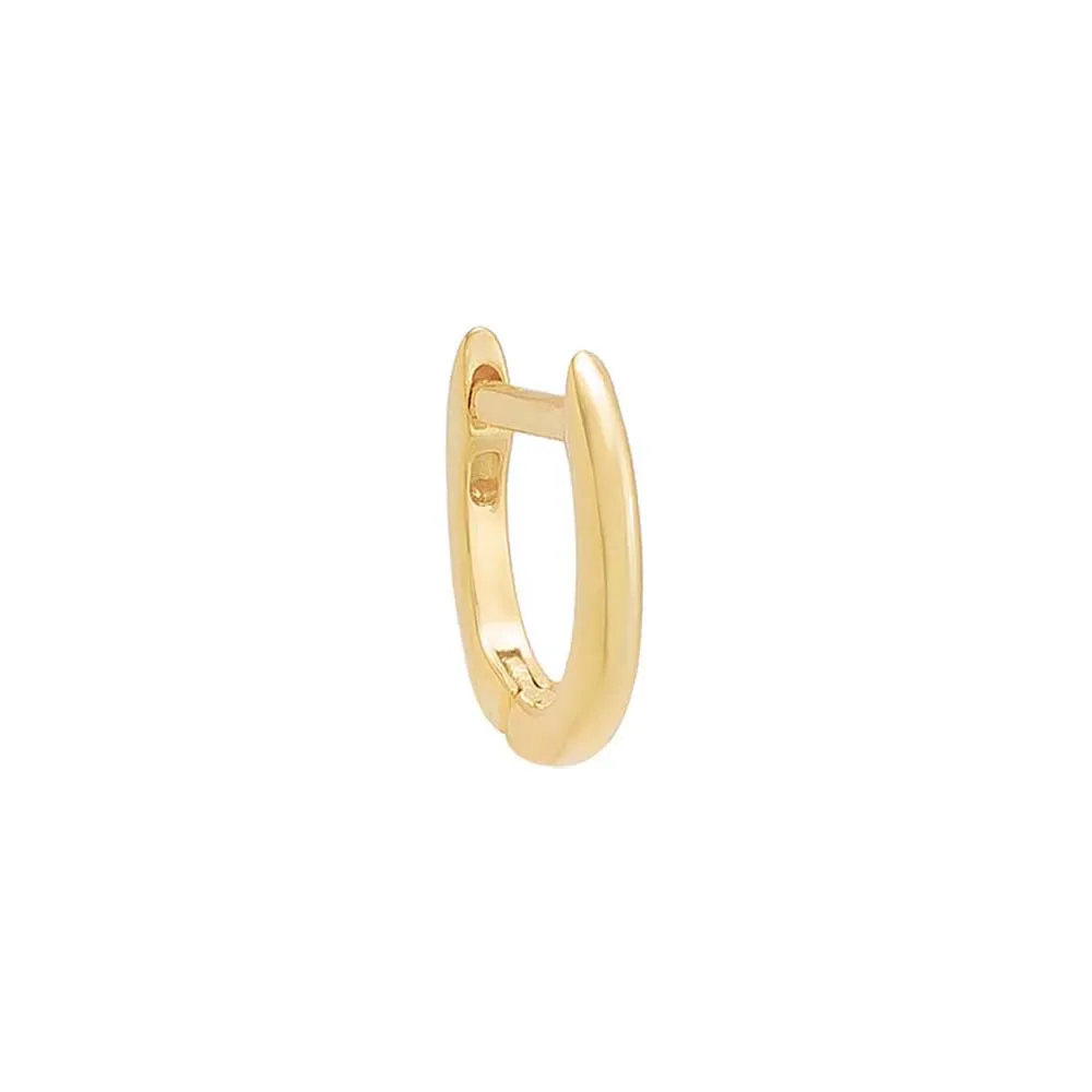 Thin Solid Huggie Earring