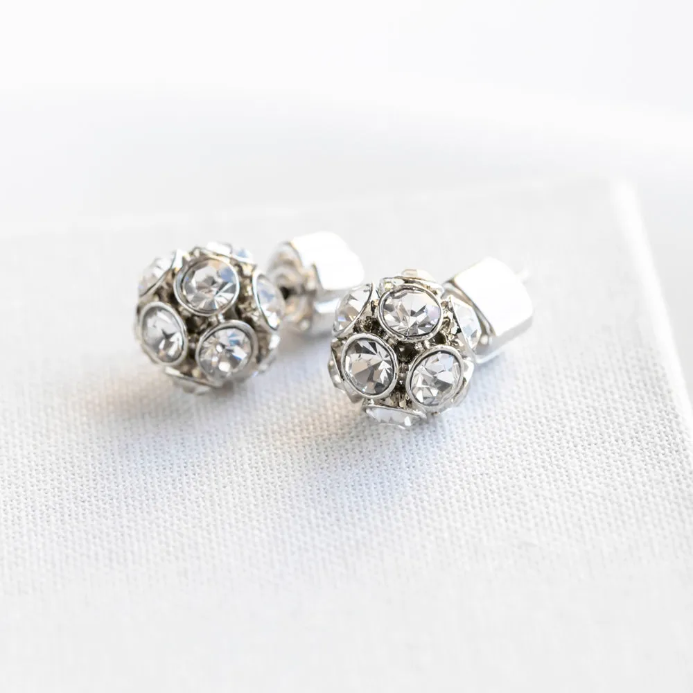 Time To Shine Stud Earrings (Silver)