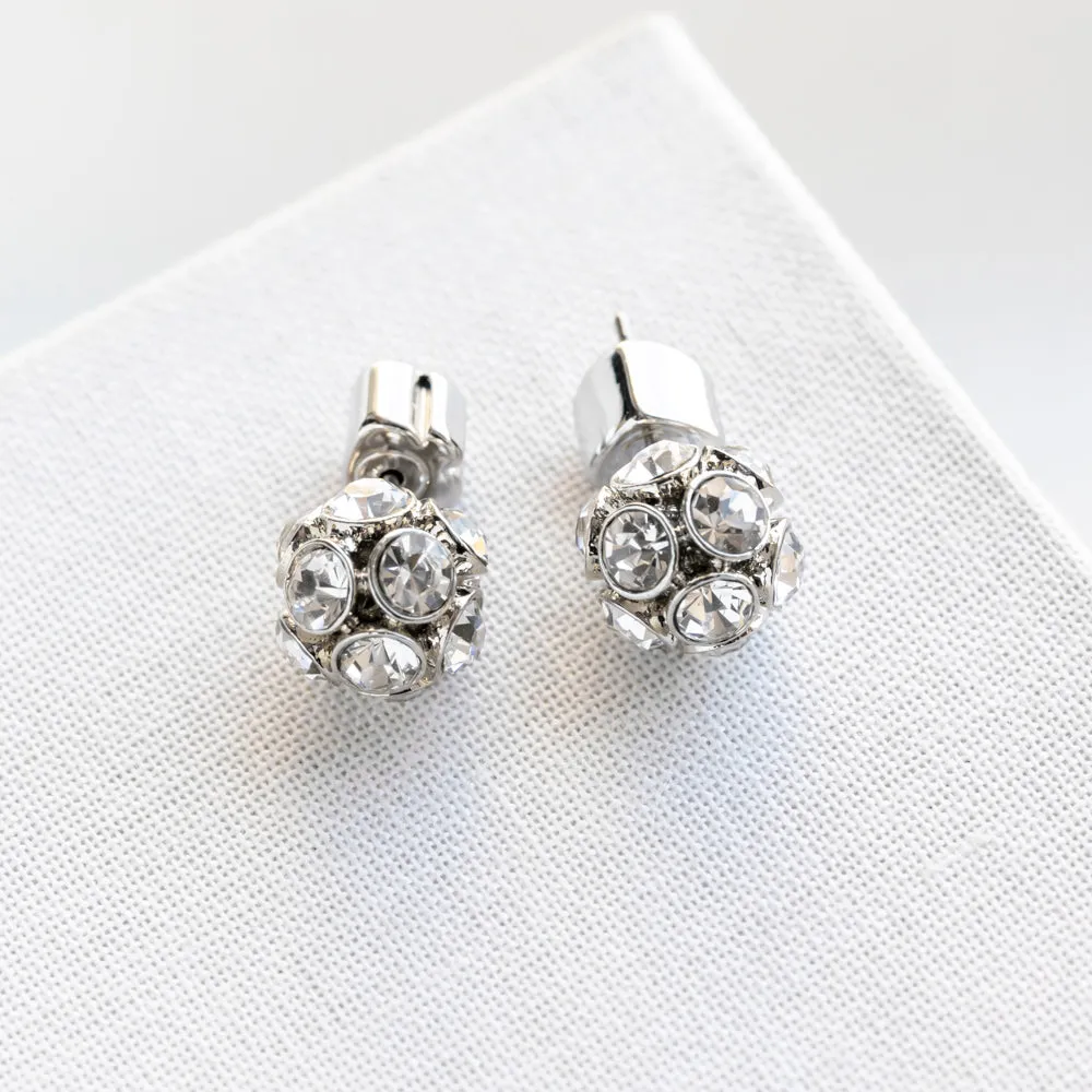 Time To Shine Stud Earrings (Silver)