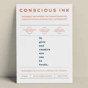 To Give And Receive Are One In Truth. (ACIM)