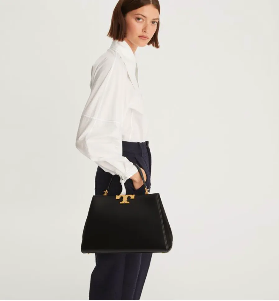 Tory Burch Eleanor Satchel Black – 137312