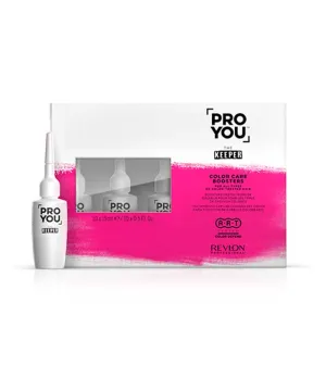 TRATAMIENTO PARA PELO TEÑIDO THE KEEPER PROYOU REVLON  PROFFESIANL 10 X15 ML