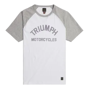 Triumph Saltern T-Shirt - White/Grey Marl