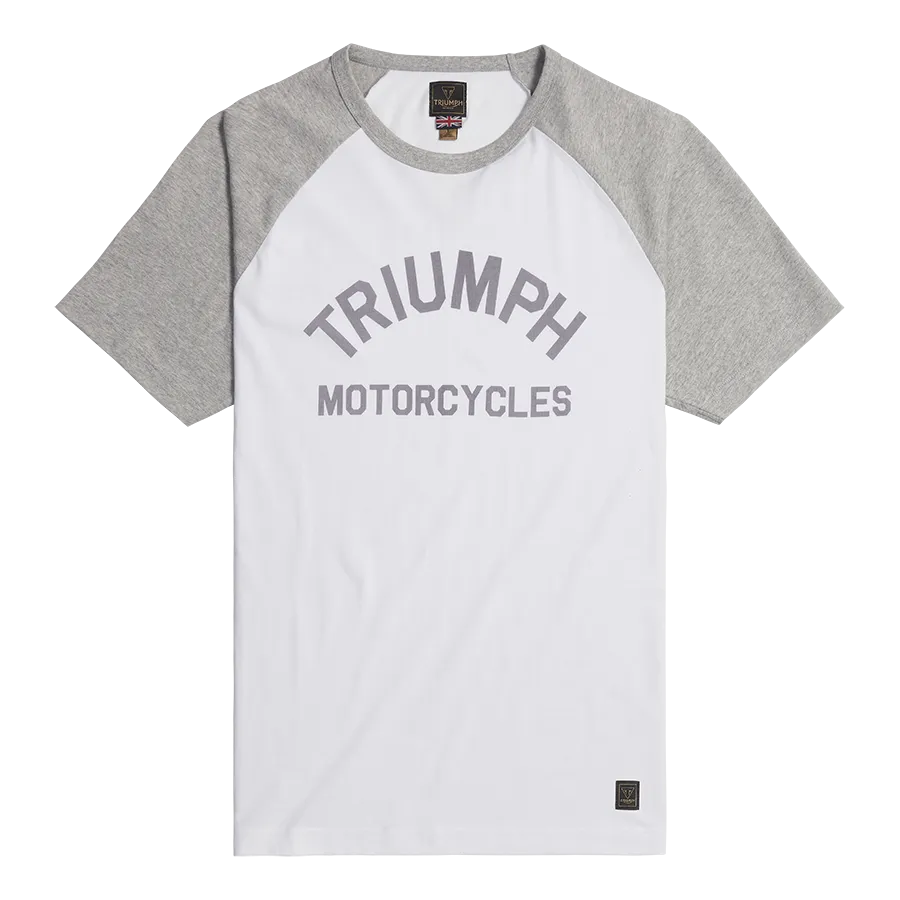 Triumph Saltern T-Shirt - White/Grey Marl