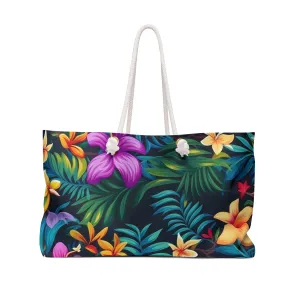 Tropical Harmony Weekender Bag - Perfect for Travel and Beach Getaways