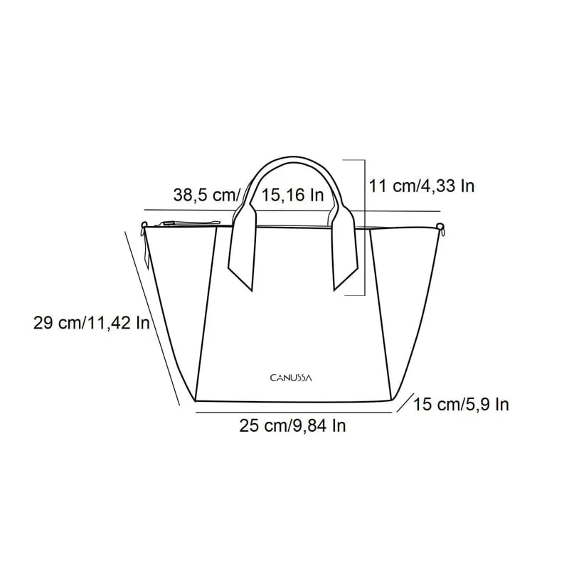 Trotto Vegan Leather Tote Bag | Red
