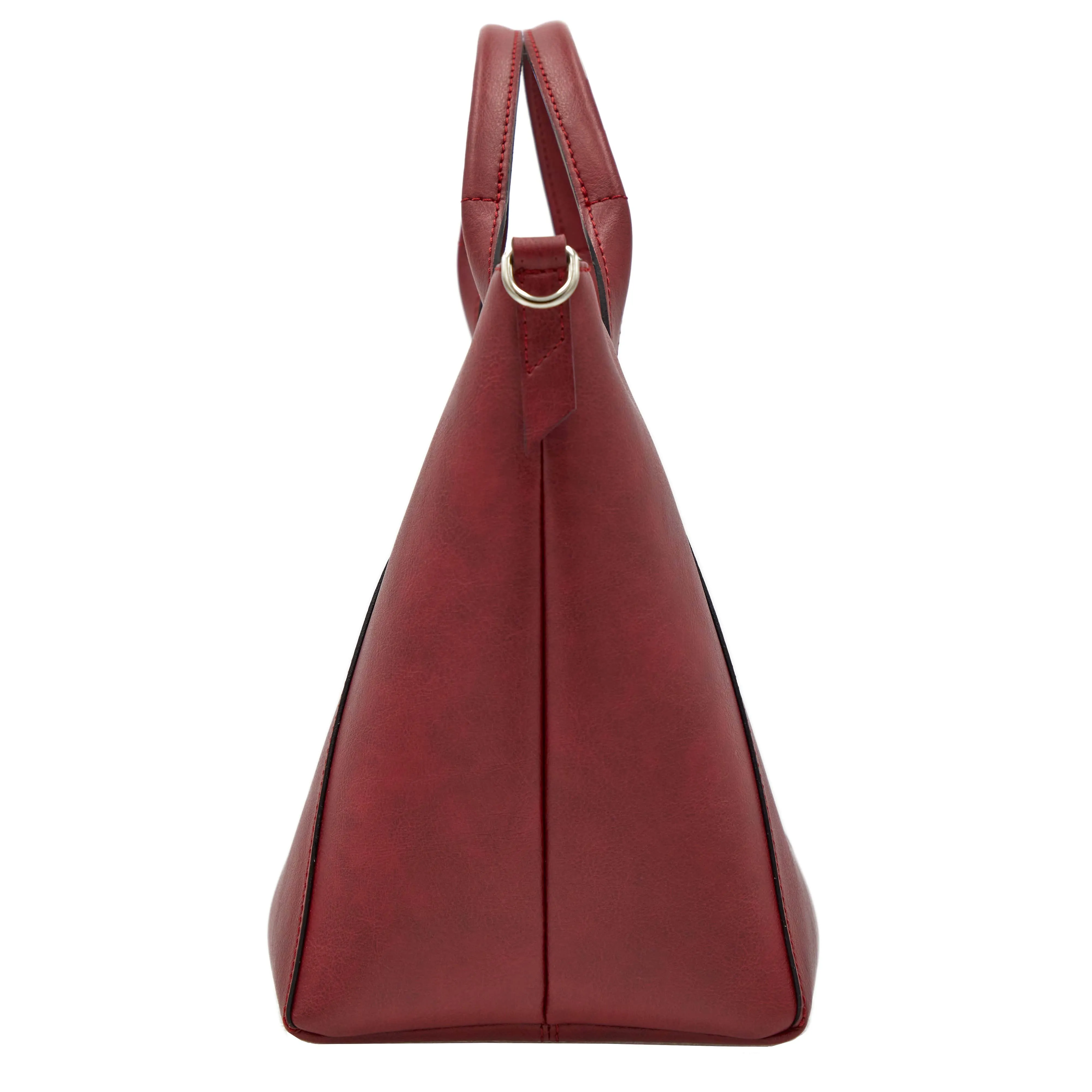 Trotto Vegan Leather Tote Bag | Red