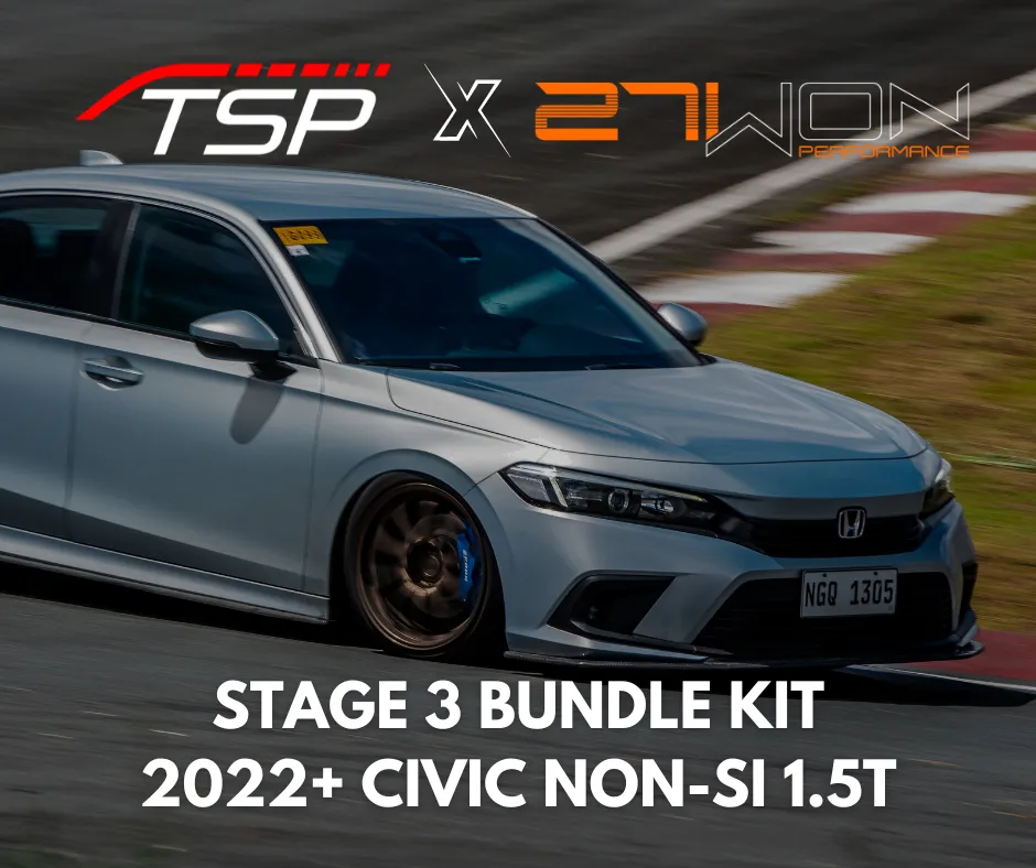 TSP x 27WON Stage 3 Bundle Kit for 2022  Civic Non-Si 1.5T