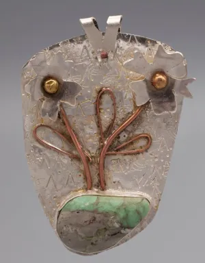 Two Flower Pendant
