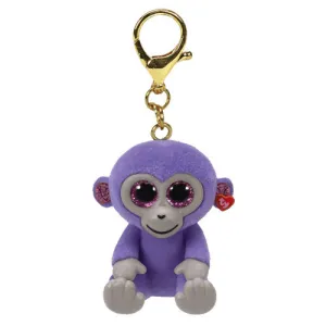 Ty Mini Boo Collectible Clip - Grapes the Purple Monkey