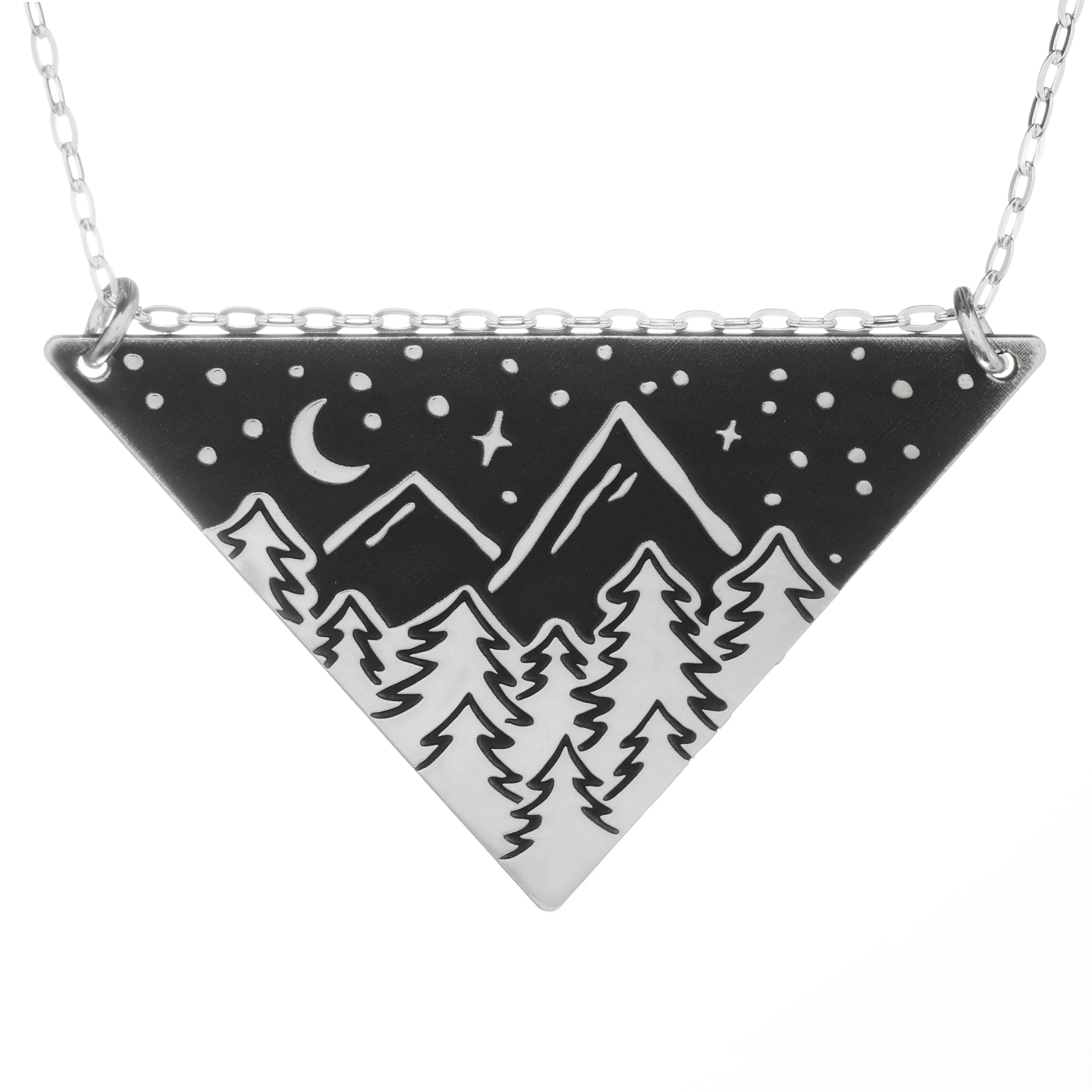 Under the Sky Triangle Necklace
