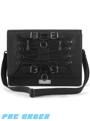 VEGAN LEATHER LARGE CROSS BODY BAG ✰ PRE ORDER ✰