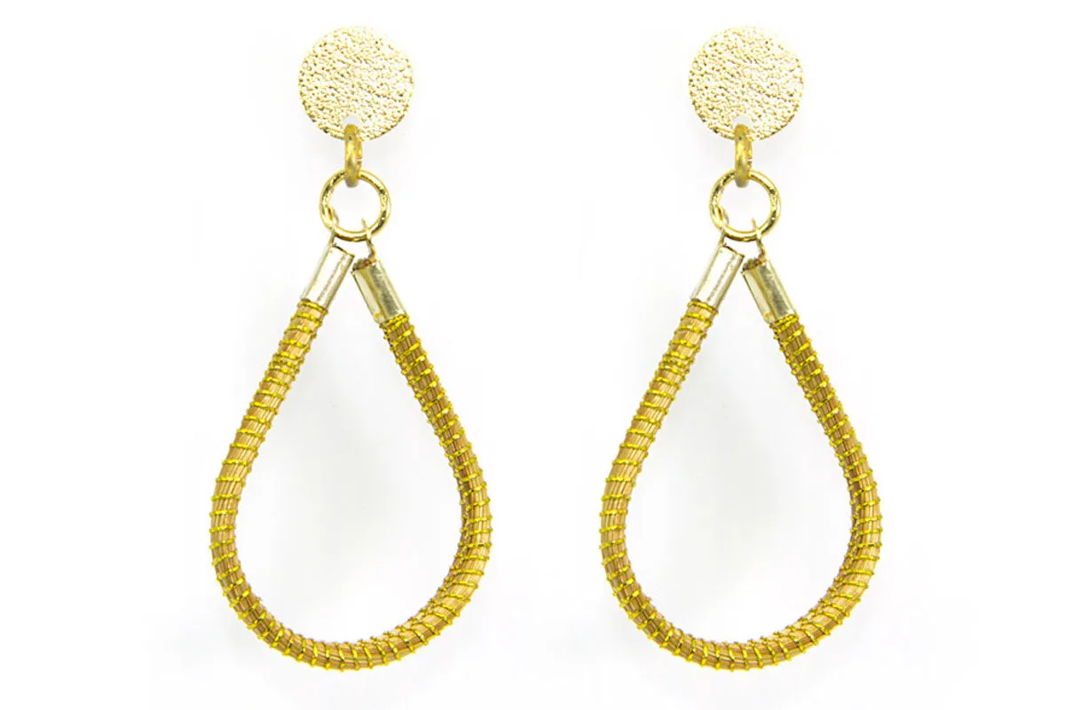 Vegetable Gold Aurora Earrings