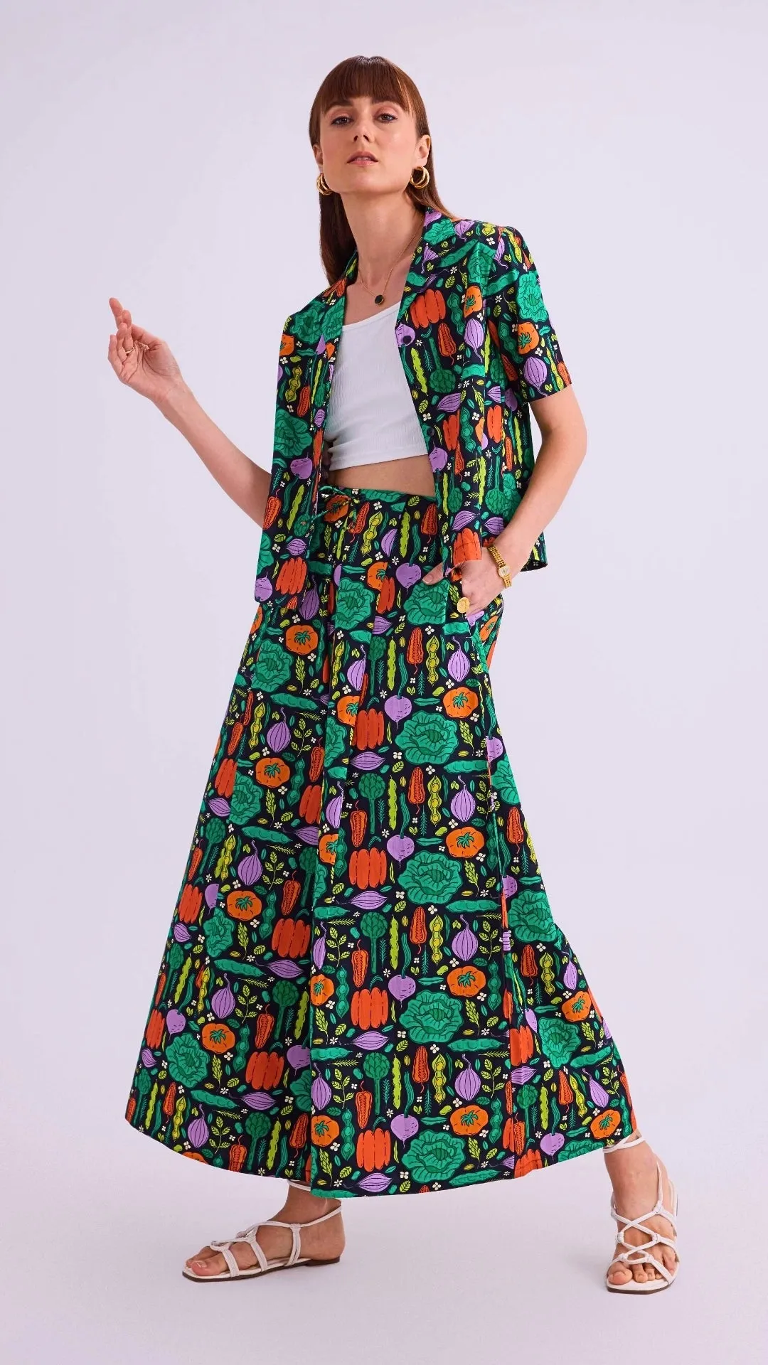 Vesper Shirt, Big Veg Energy