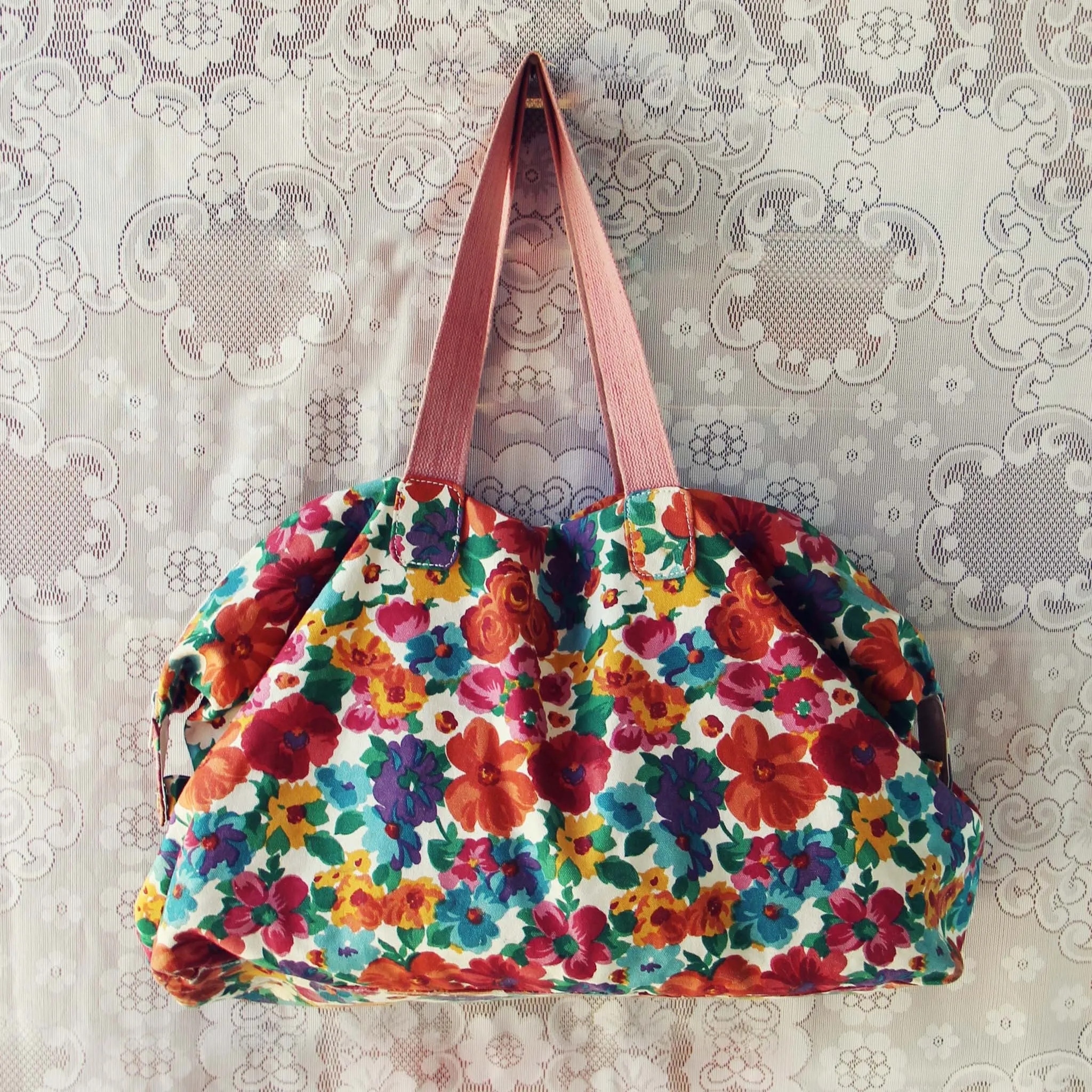 Vintage 70's Boho Tote