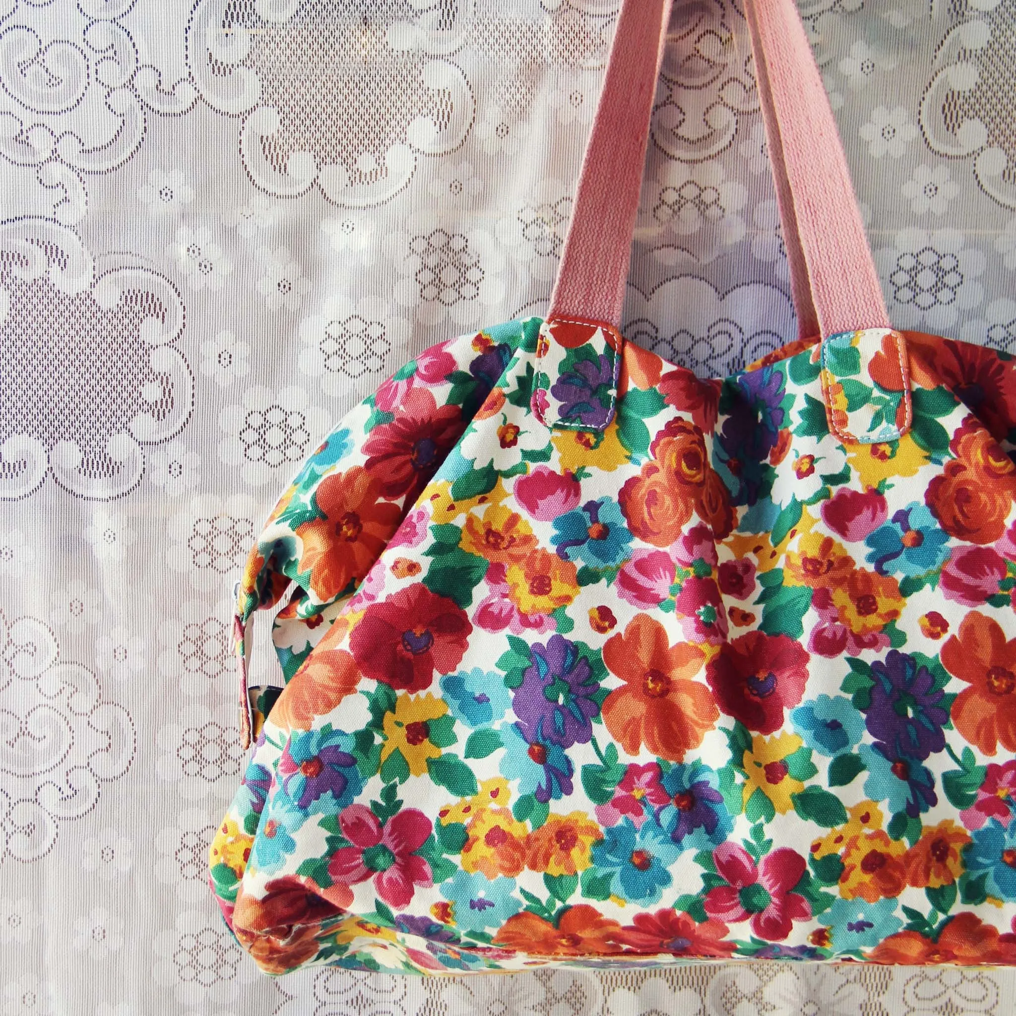 Vintage 70's Boho Tote