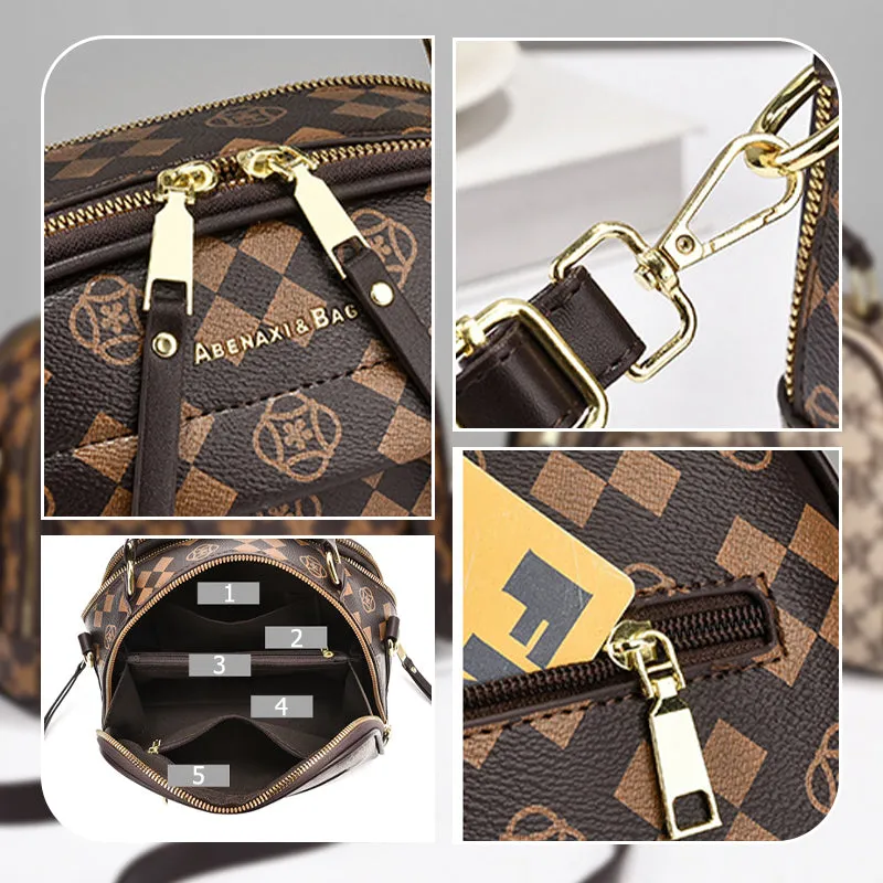 Vintage Printing Elegant Fashion Crossbody Bag
