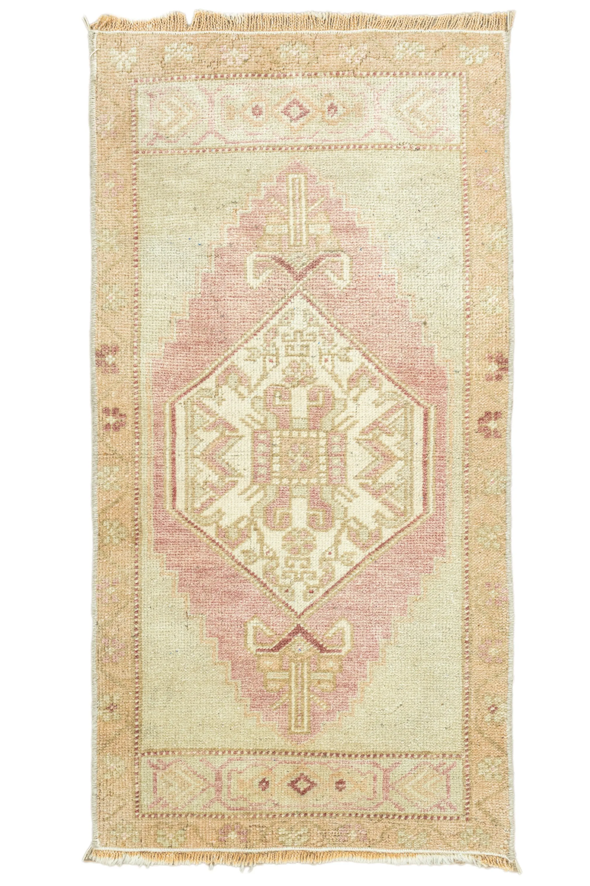Vintage Turkish Mini Rug No. 699 | 1'8 x 3'4