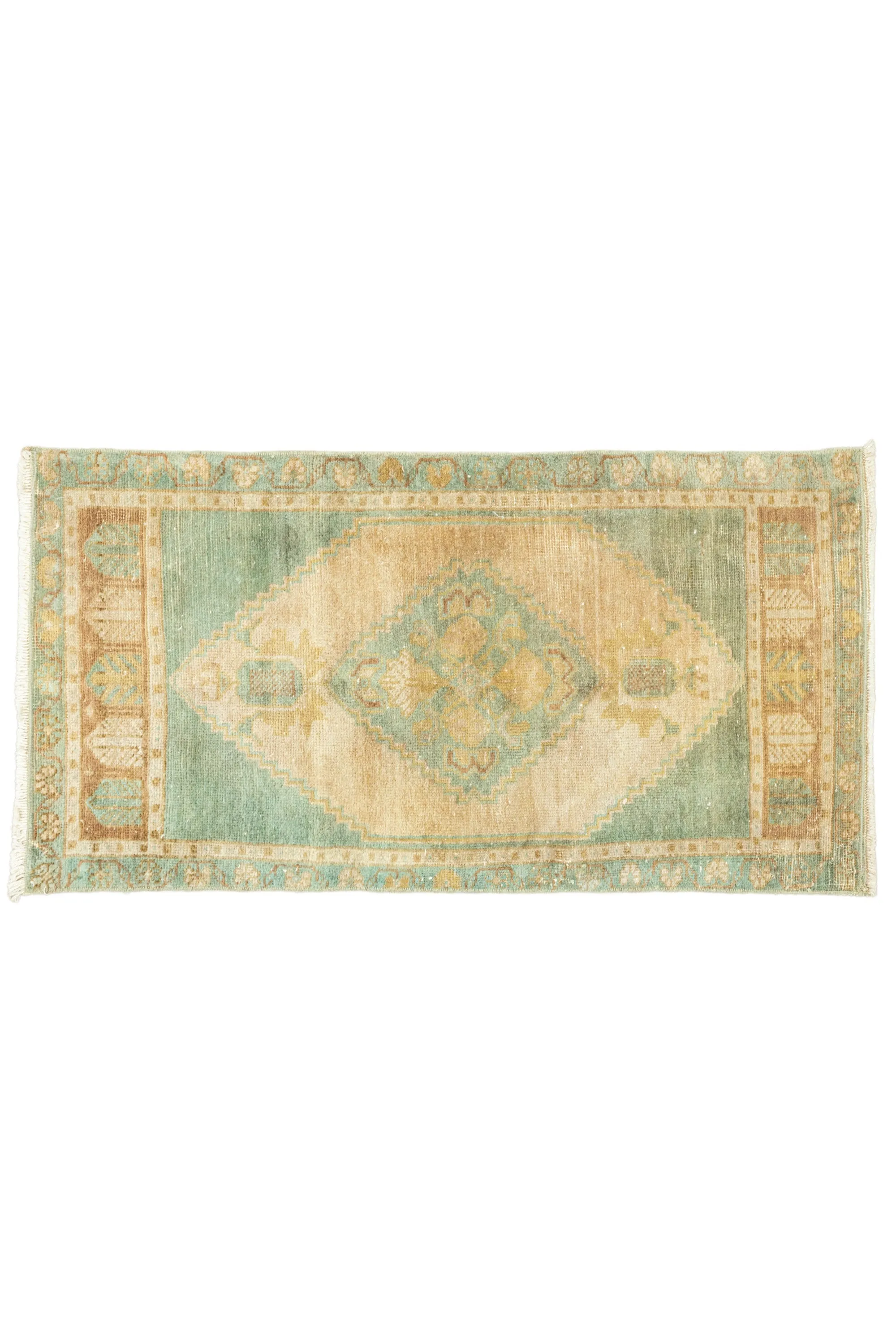Vintage Turkish Mini Rug No. 705 | 1'8 x 3'1
