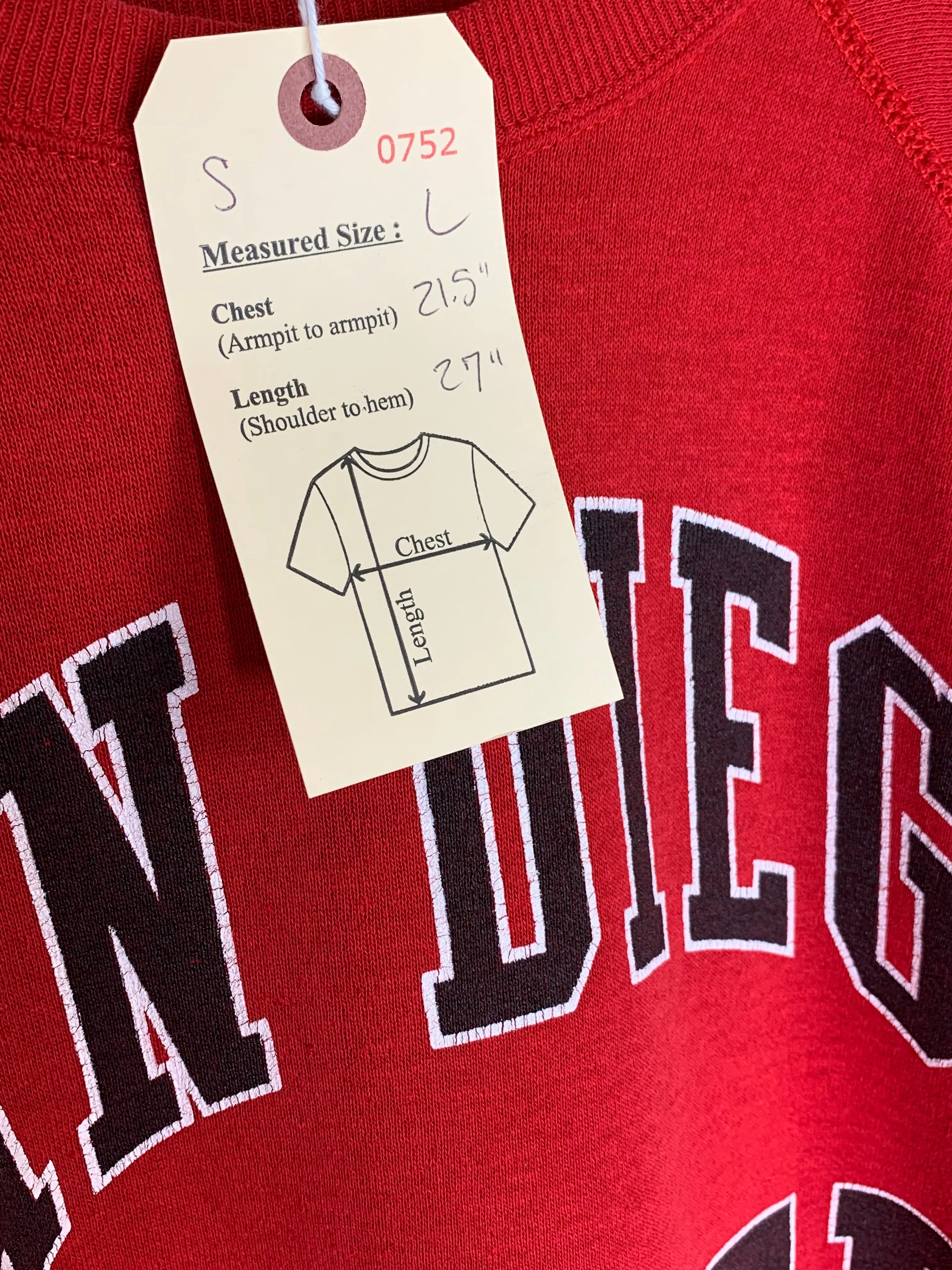 VTG San Diego State Sweater (L)