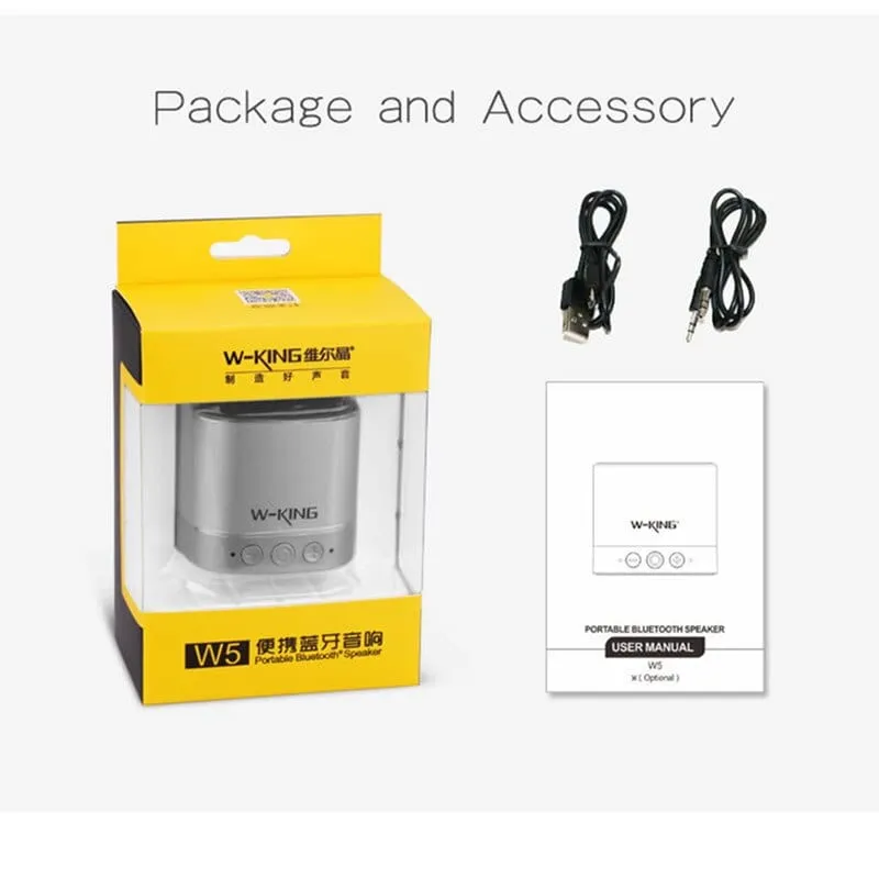 W-King W5 Portable Mirco Bluetooth Speaker