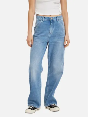W' Simple Pant - Blue Light True Washed